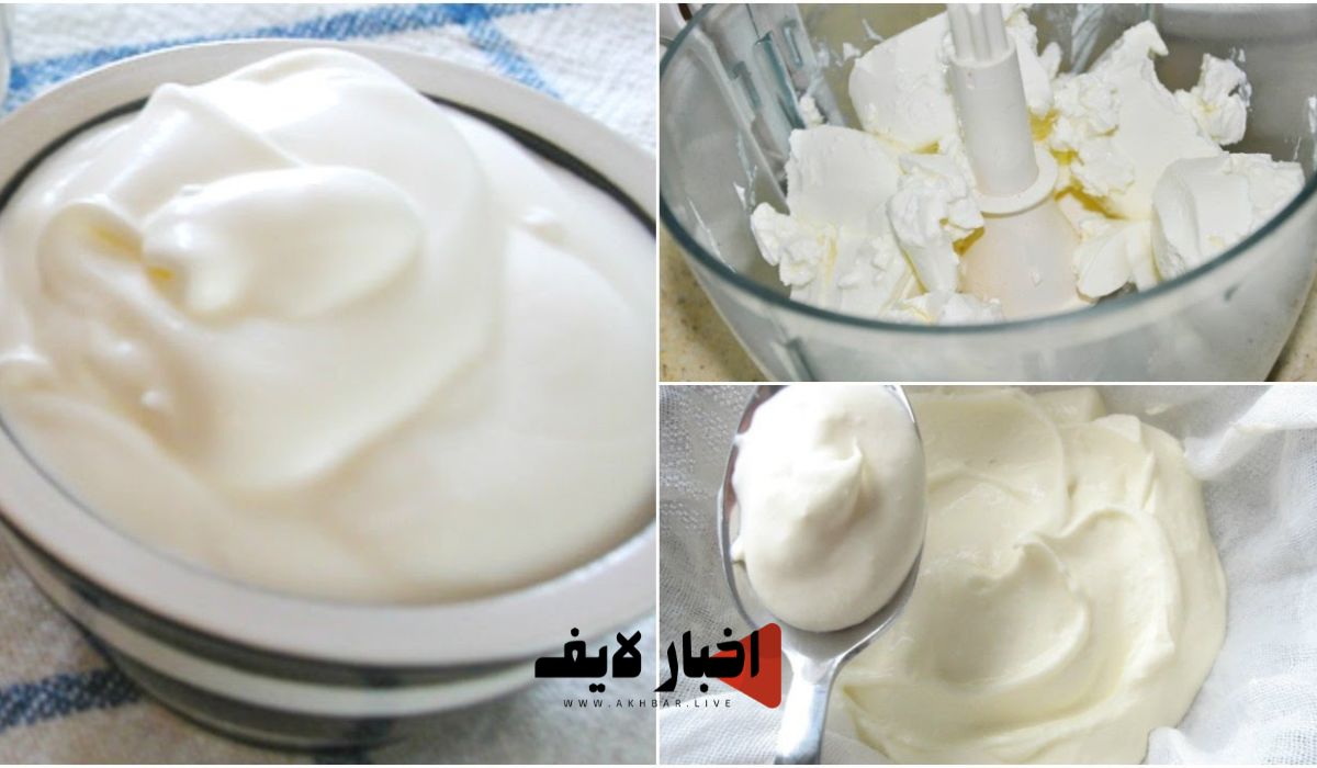 بأربع مكونات بس.. طريقة عمل الجبن الكريمي في المنزل